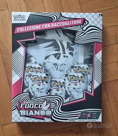 Pokémon Collezione con Raccoglitore Fuoco Bianco