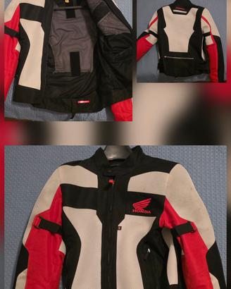 giacca traforata moto Honda 