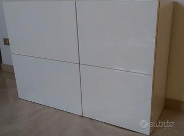 Pensili bianchi laccato lucido