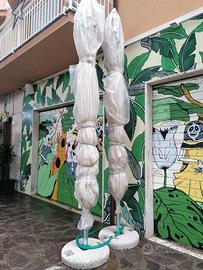 Ombrelloni esterno 5x5metri