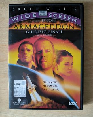 Armageddon DVD doppia faccia