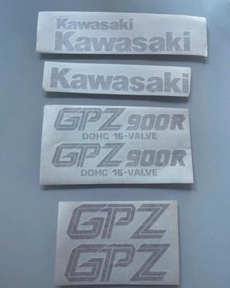 Adesivi Kawasaki GPZ900 R