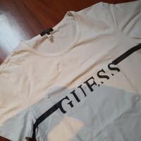 T shirt girocollo manica corta Guess taglia XL