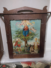 Antico quadro Madonna Incoronata di Foggia