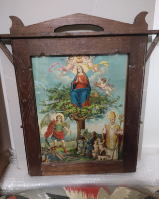 Antico quadro Madonna Incoronata di Foggia
