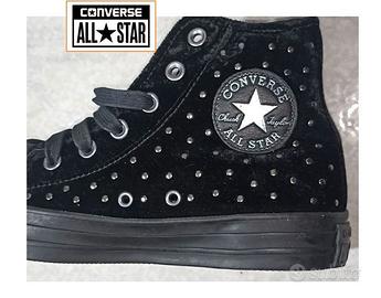 Sneakers Converse  All Star Hi Velvet n.37 velluto