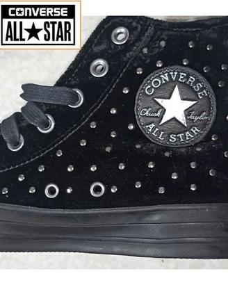 Sneakers Converse  All Star Hi Velvet n.37 velluto