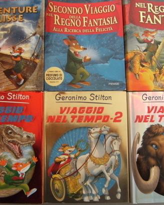 Lotto volumi Geronimo Stilton