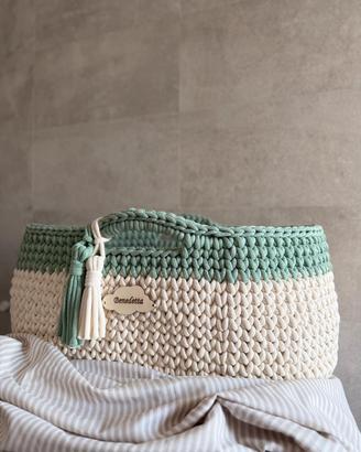 Culle uncinetto. Moses basket 