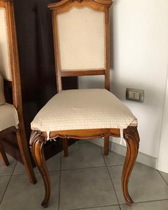 sedie antiche da restaurare