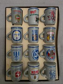 Lotto 12 Mini Boccali Birra Franklin Mint 1981