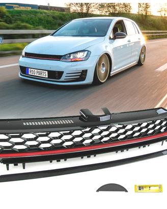 GRIGLIA VOLKSWAGEN VW GOLF 7 VII 12-17 LOOK R NERO