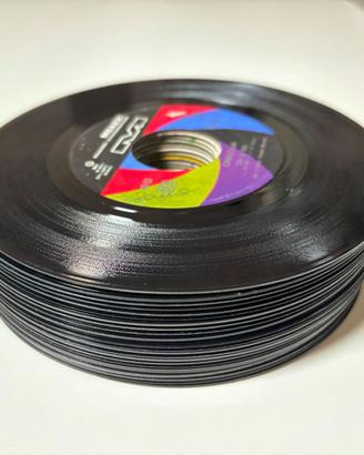 collezione 25 dischi in vinile 45 giri