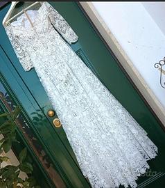 ABITO SPOSA PREGIATO NUOVO