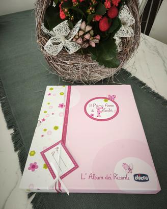 Libro Nascita Chicco bambina 
