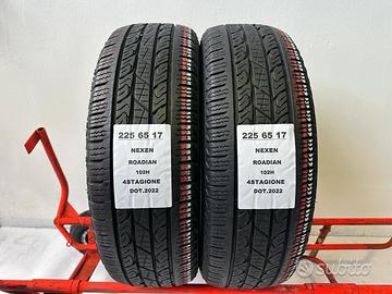 2 gomme 225 65 17 Nexen 4stagione