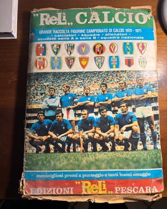Album "Relì Calcio" della stagione 1970-1971”