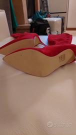 Stivali rossi overknees nuovi Steve Madden