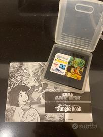 The Jungle Book per Game Gear con libretto