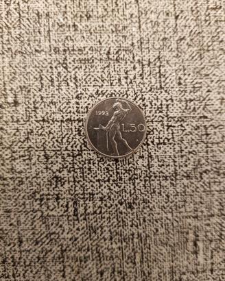 Moneta da 50 Lire Piccola anno 1993