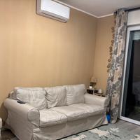Divano tre posti beige Ikea