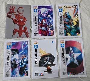 Marvel Ultimates Primi 5 Albi + Varian 1 Albo