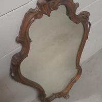 SPECCHIO ANNI '50 BAROCCO STILE CHIPPENDALE VINTAG