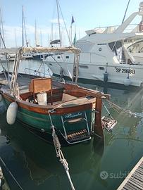 Gozzo in legno 6,10 mt - Motore Vetus 50CV -