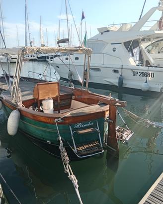 Gozzo in legno 6,10 mt - Motore Vetus 50CV -