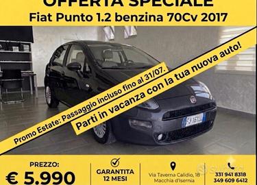 Fiat Punto 1.2 Lounge 2017 69Cv