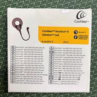 Bobina Cochlear Nucleus 8 Slimline marrone 6cm