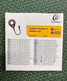 Bobina Cochlear Nucleus 8 Slimline marrone 6cm