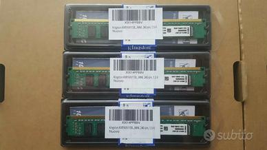 Ram Kingston 1600MHz DDR3 Non-ECC CL11 DIMM 1Rx8 1