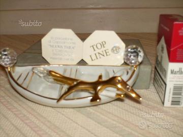 Soprammobile capodimonte e swarovski