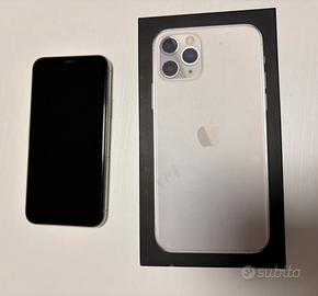 Apple iPhone 11 Pro 256 gb Silver  - 90% batteria