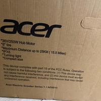 MONOPATTINO ELETTRICO ACER