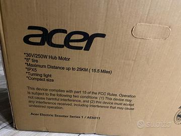 MONOPATTINO ELETTRICO ACER
