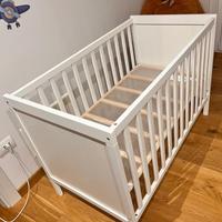 Lettino - cassettiera/fasciatoio - guardaroba