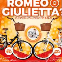 Coppia Bicicletta Romeo e Giulietta