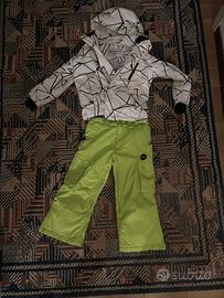 Tuta da sci eta 6 anni