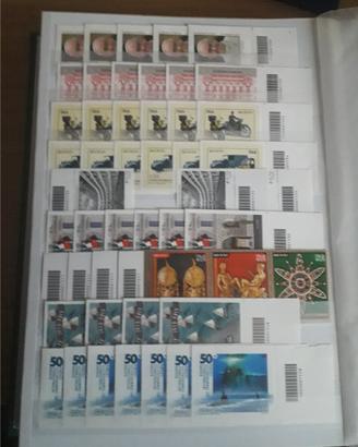 Super collezione Francobolli con Codice a Barre