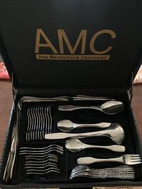 Set Posate da 12 AMC in acciaio