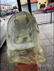 Sdraietta neonati con vibrazione e suoni