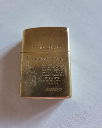 Accendino Zippo "Statue of Liberty" originale '91