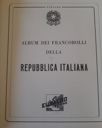 Francobolli Album Repubblica 1945/71