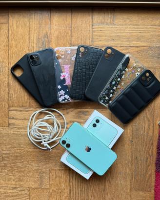 iPhone 11 128 gb verde acqua