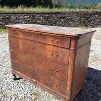 Comò Luigi Filippo in noce