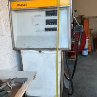Pompa distributore diesel vintage