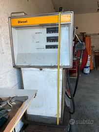 Pompa distributore diesel vintage