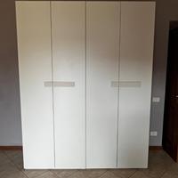 Armadio 4 ante bianco